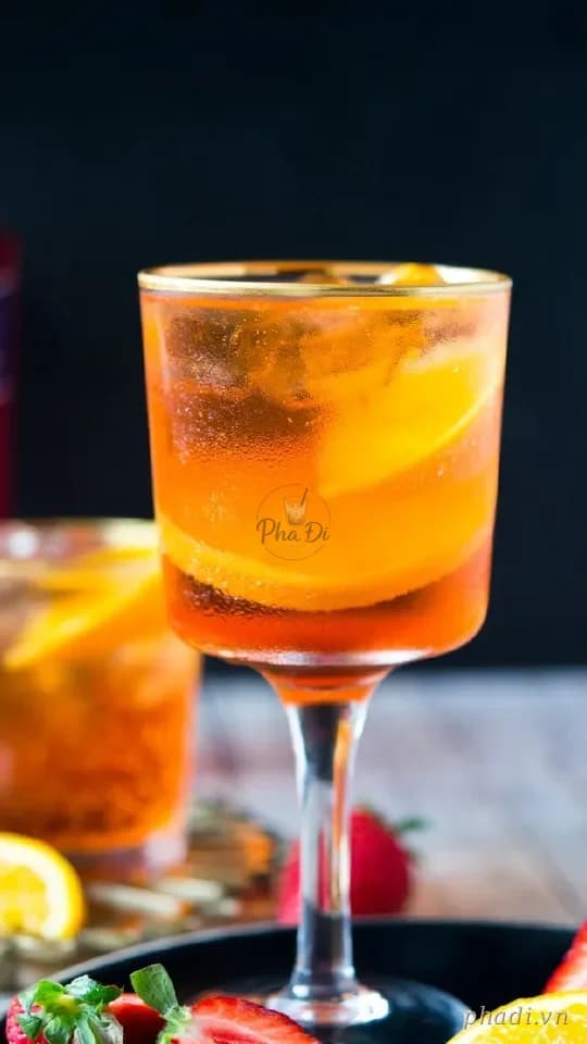 Mocktail Spritz cam đắng