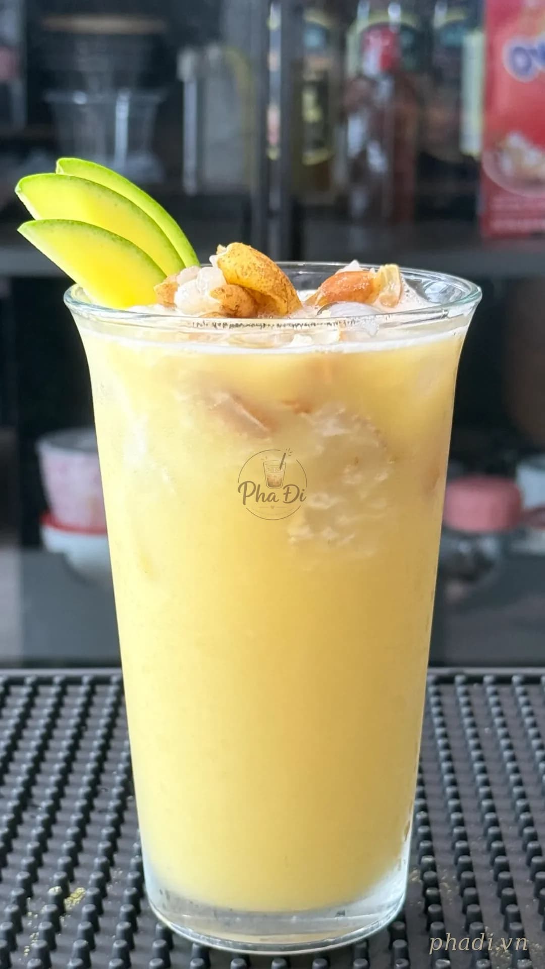 Trà Xoài Xanh Quất Hồng Bì
